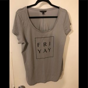 FRI YAY T-shirt. Never worn